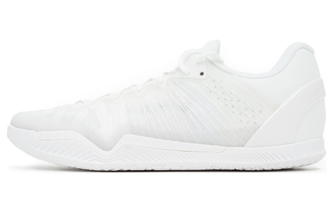 Serious Player Only Player 1 Plus Pure dual system, comfortable and versatile, shock-absorbing, non-slip, wear-resistant, waterproof, breathable, sweat-absorbent, wrapping, quick-drying support, low-top basketball shoes, men's white