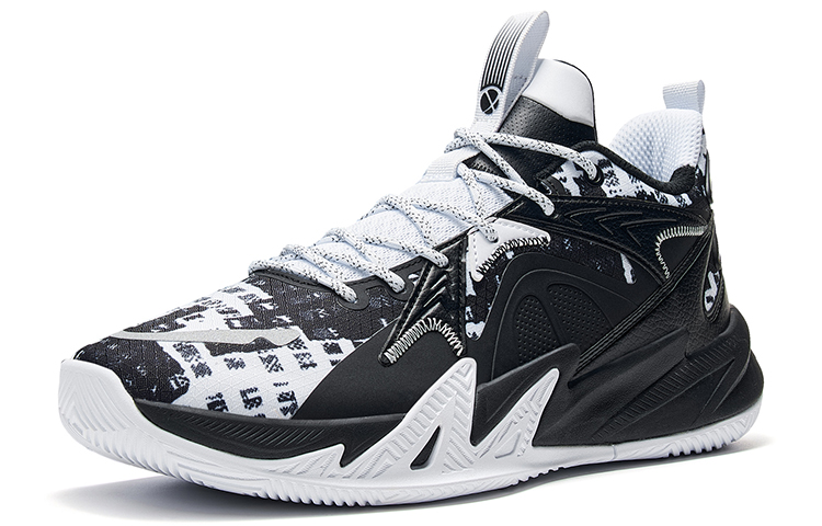 XTEP Reverse 1 V2 Slip Resistant Abrasion Resistant Slip Resistant Abrasion Resistant Mid top Basketball Shoes Men’s