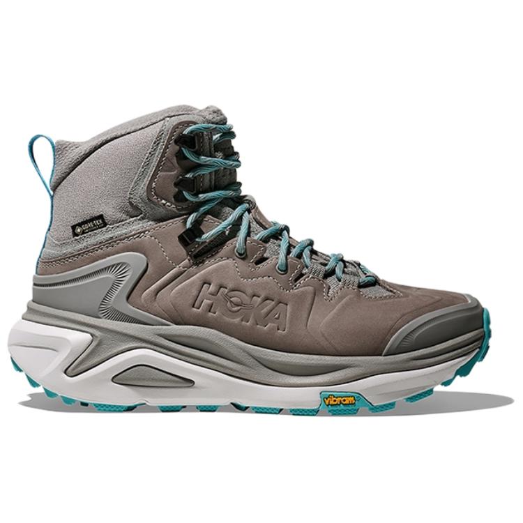 HOKA ONE ONE Kaha 3 Mid top Mountaineering Hiking Shoes Women’s Galaxy Gray