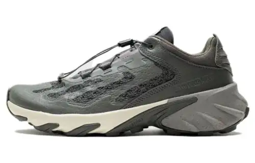 SALOMON Speedverse Comfortable Round Toe Breathable Low top Outdoor Shoes Men's Gray