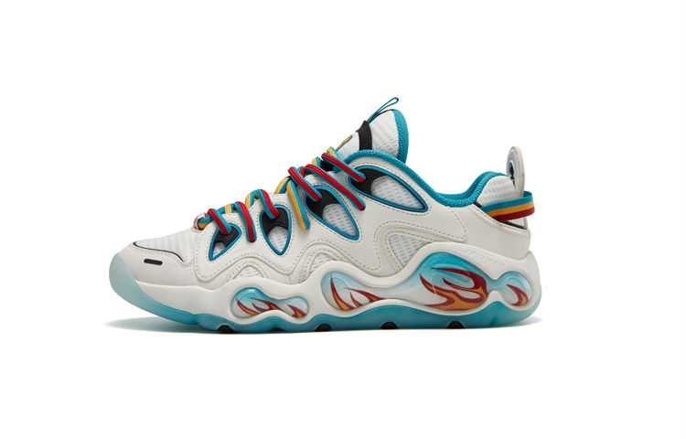 FILA FUSION X Mitchell & Ness Bank Vertical Sneakers ‘White Blue’ Women’s
