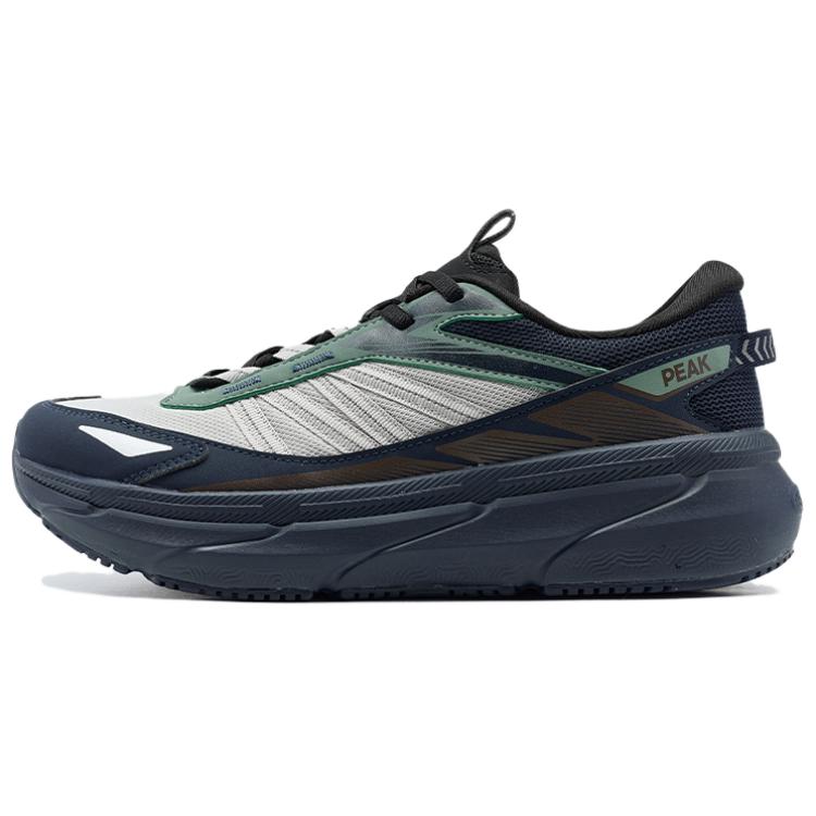 PEAK State Pole Cushioning Slip Resistant Abrasion Resistant Low top Training Shoes Men’s Dark Blue Gray