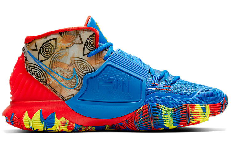 Кроссовки Nike Kyrie 6 (синий) — фото 2