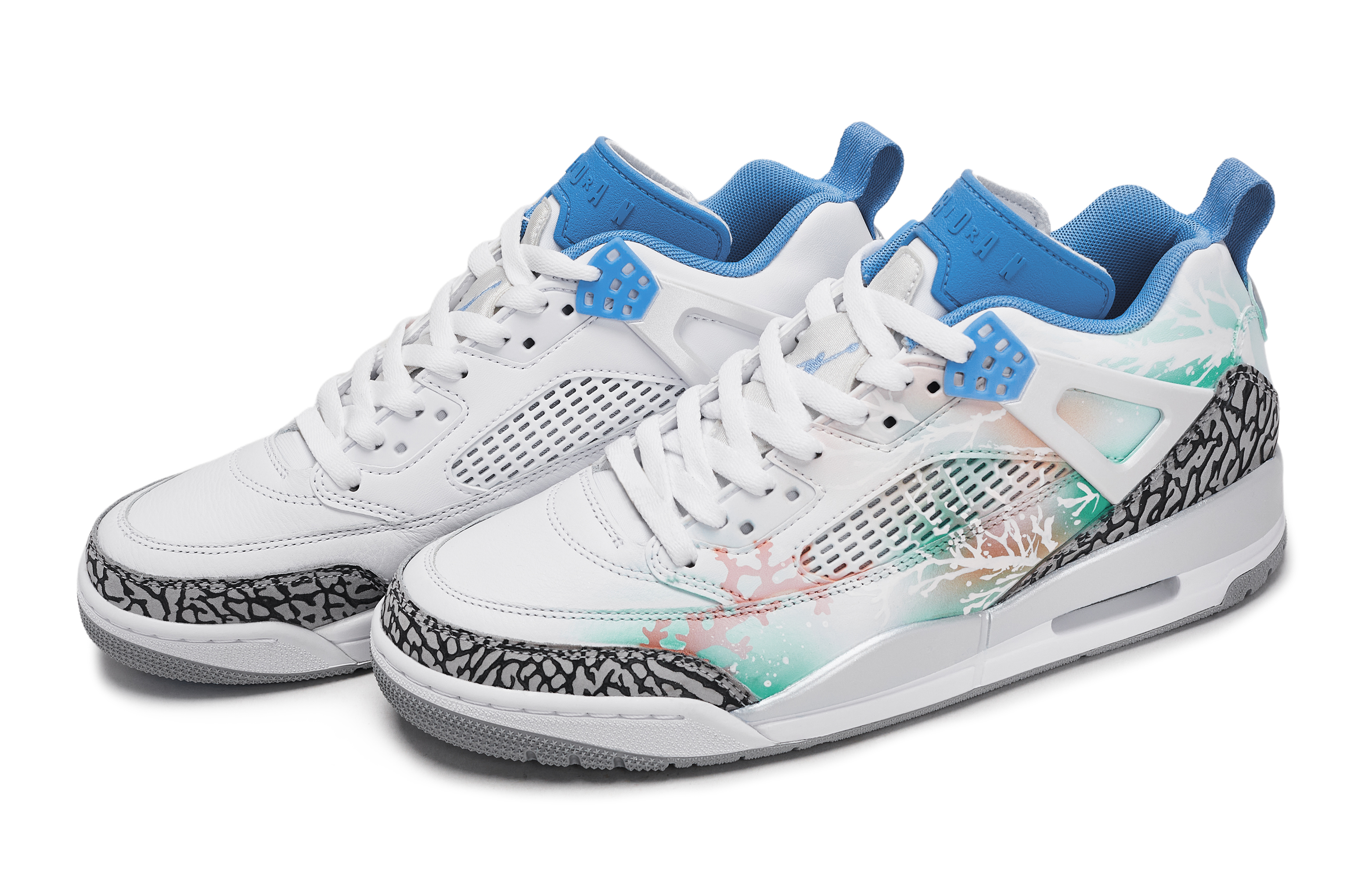 Jordan Spizike 811 Manufacturing, Coral Palace, Special Shoe Box Abrasion Resistant Abrasion Resistant Low top