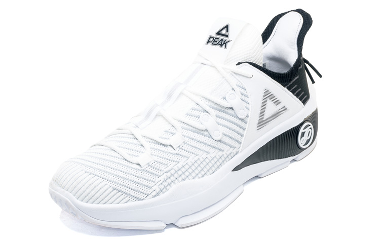 PEAK Parker IV Fashion Textile, Synthetic Leather Cushioning Slip Resistant Abrasion Resistant Low top Basketball Shoes