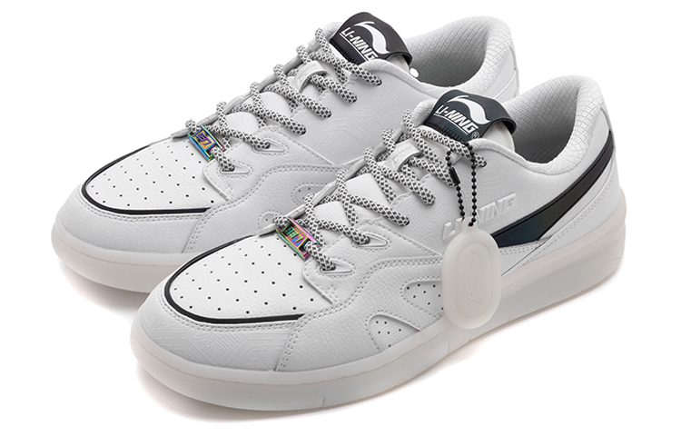Li Ning 937 Vintage Basketball Shoes Women’s Low Top White/Black