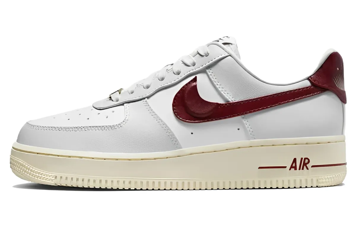 Nike Air Force 1 Low '07 Se Just Do It Photon Dust Team Red Women's