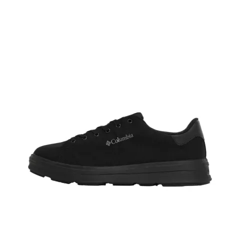 Columbia Abrasion Resistant Abrasion Resistant Low top Canvas Shoes Unisex Black