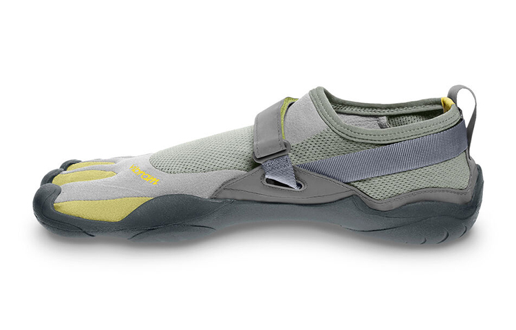 Vibram Five Fingers Shoes Wear-resistant Lightweight Breathable And Non-slip. Low-Top Training Shoes Women's Gray KSO