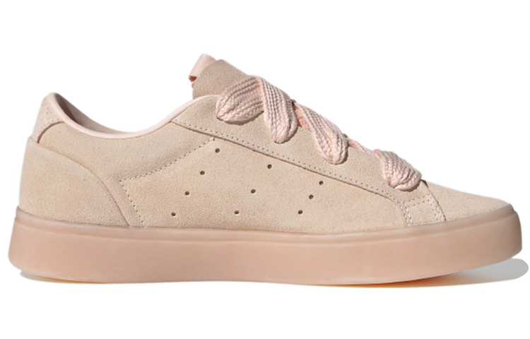 Женские кеды adidas Originals Sleek Fat Laces (розовые) — Розовый — фото 2