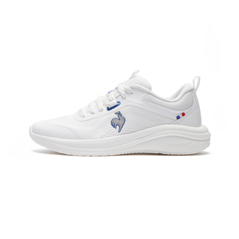 Le Coq Sportif LCS EASY RUN Cushioning Slip Resistant Low top Training Shoes Unisex White