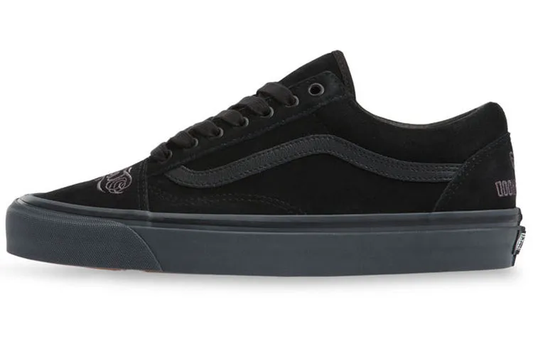 Vans Neighborhood 36 Dx Comfortable Low top Skateboard Shoes Unisex Black