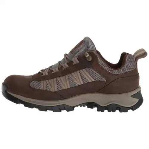 Timberland Slip Resistant Abrasion Resistant Low top Hiking Shoes Men's Dark Brown