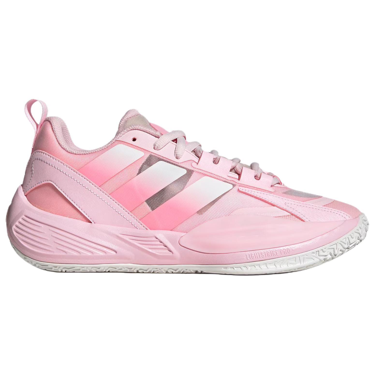 Adidas XENOBURST Fabric Breathable Rebound Low top Basketball Shoes Unisex Pink