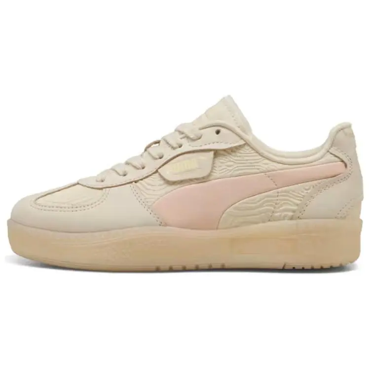 PUMA Comfortable Abrasion Resistant Low top German Army Trainers Women's Pink