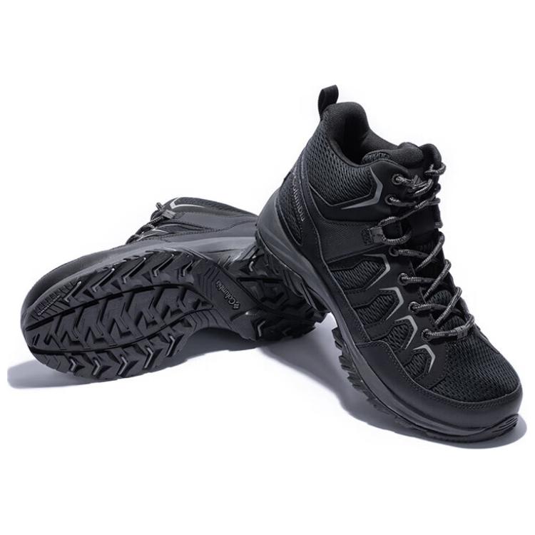 Columbia Slip Resistant Abrasion Resistant Mid top Hiking Shoes Men’s Black