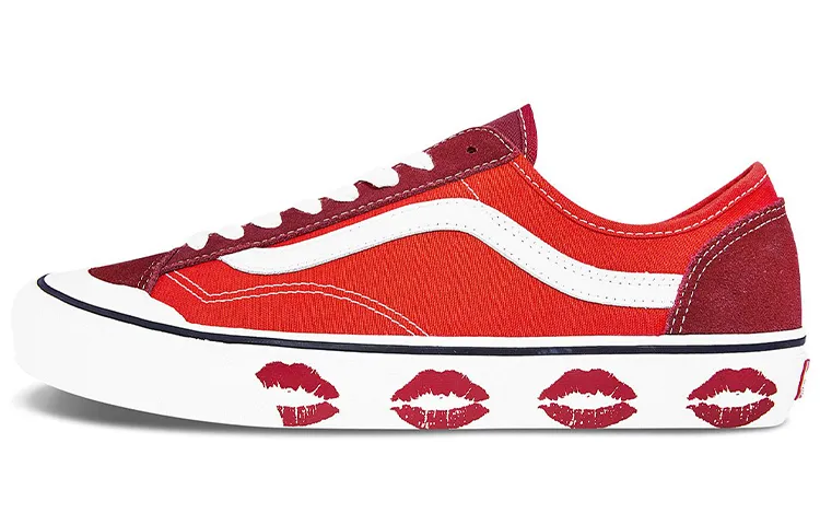 Vans Style 36 Decon Sf Lip Print 'Red White'