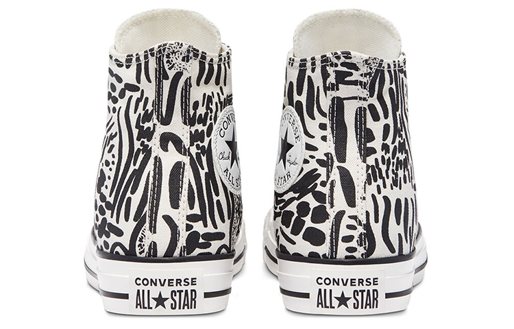 Кеды Converse Chuck Taylor All Star Hi (черно-белые) — фото 5