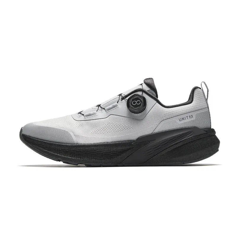 Anta Mesh Fabrics Knob Buckle Men's Training Athletic Shoes Men's Limestone/Castle Gray
