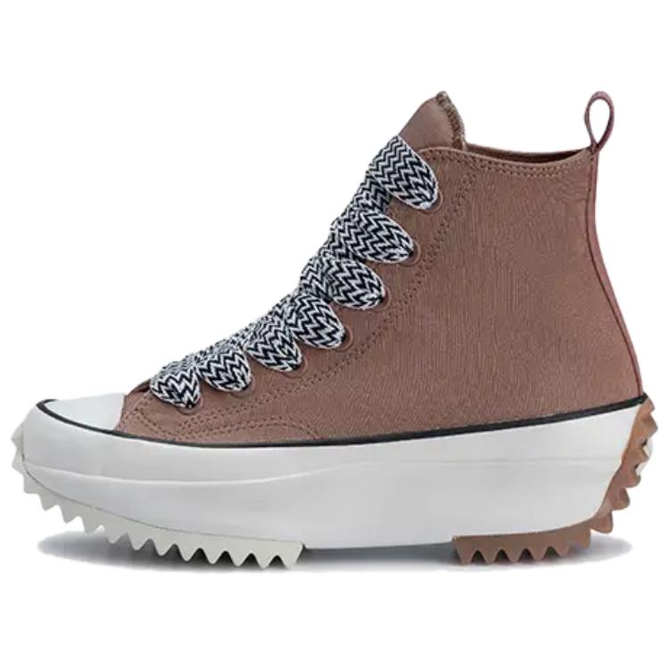 Converse Run Star Hike High top Canvas Shoes Women's Brown