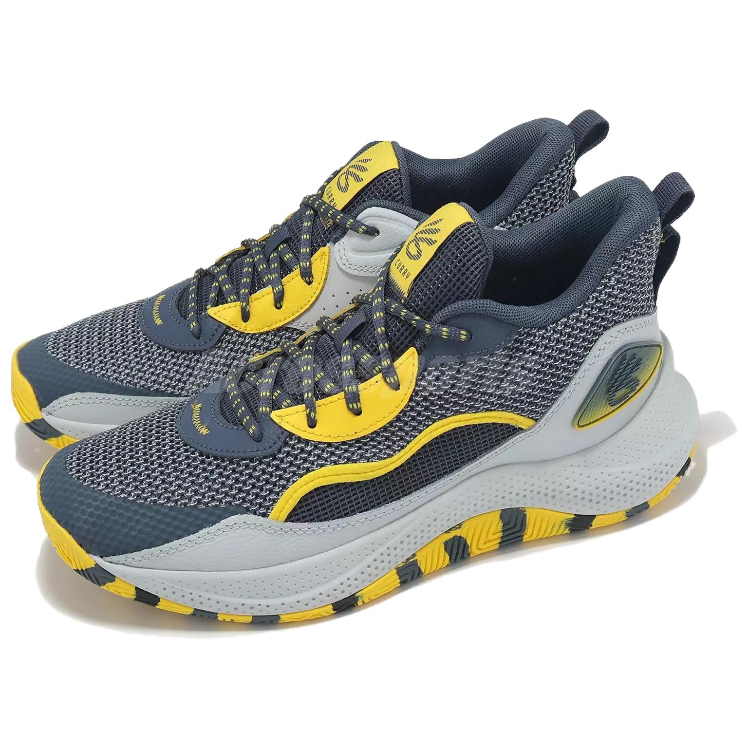 Under Armour Curry 3Z 24 Cushioning Abrasion Resistant Low top Basketball Shoes Unisex Dark Gray