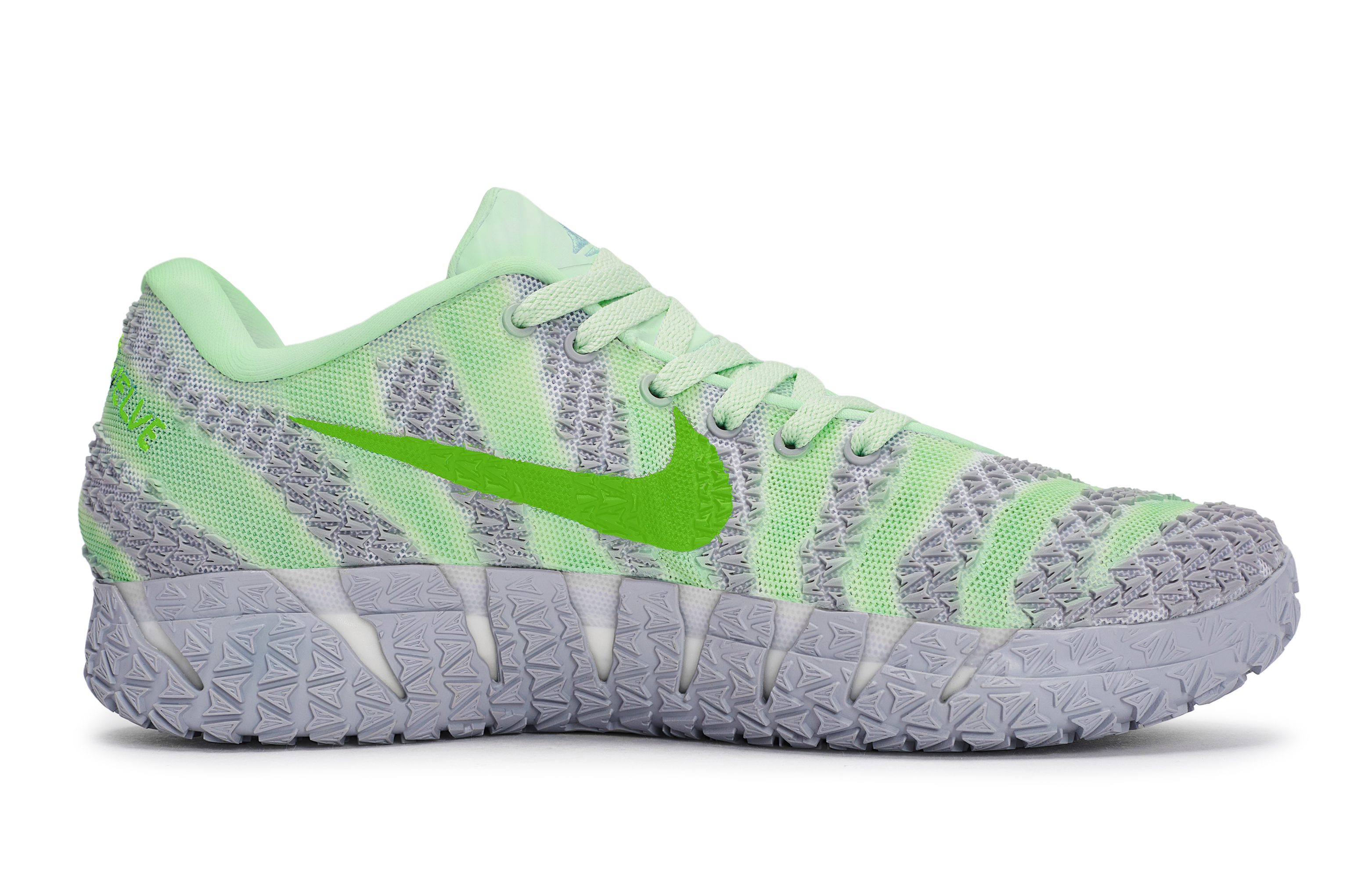 Nike Ja Morant 3 811 Manufacturing, Green Apple Jack, Special Shoe Box Cushioning Low top Basketball Shoes