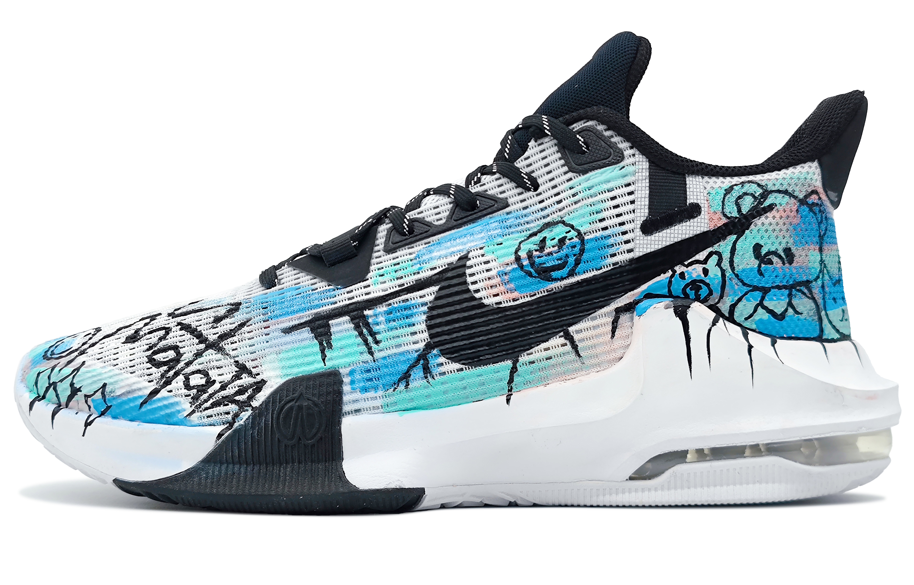 Nike Air Max Impact Low top Basketball Shoes Men’s Blue