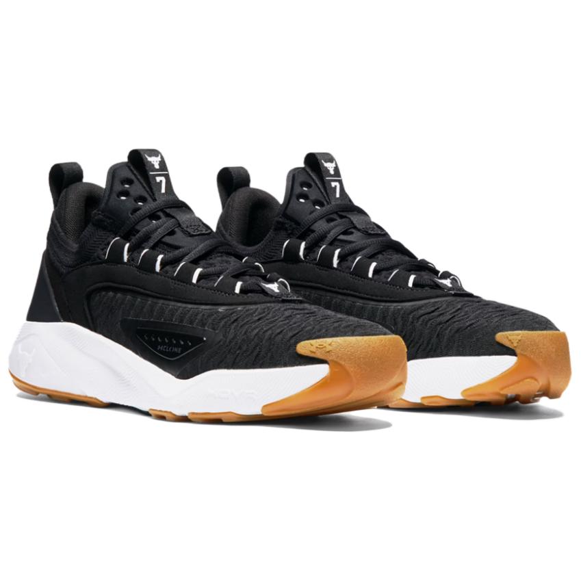 Under Armour Project Rock 7 Black White Gum