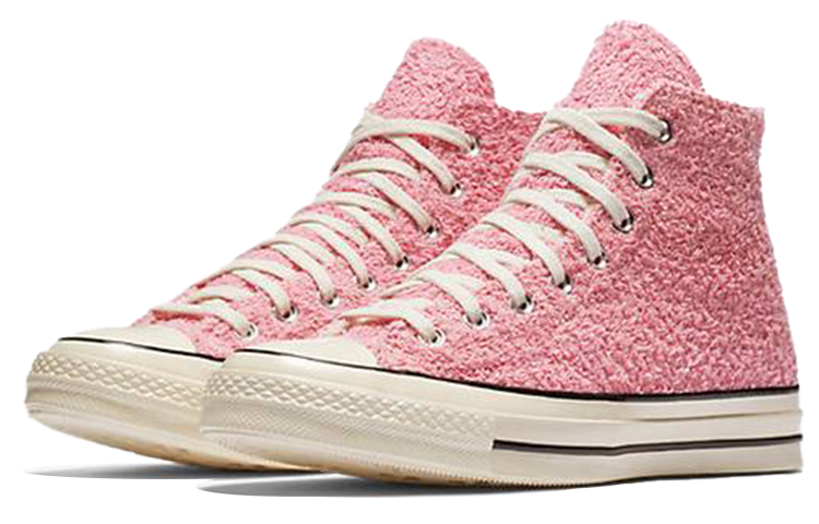 Кеды Converse Chuck Taylor All Star 70 High 'Fuzzy Bunny' (розовые) — Розовый — фото 3