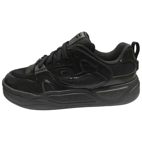 FILA FUSION x Beams BANK II Abrasion Resistant Low top Skateboard Shoes Women's Black