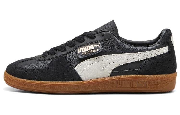 PUMA Palermo Leather Black Feather Grey Gum