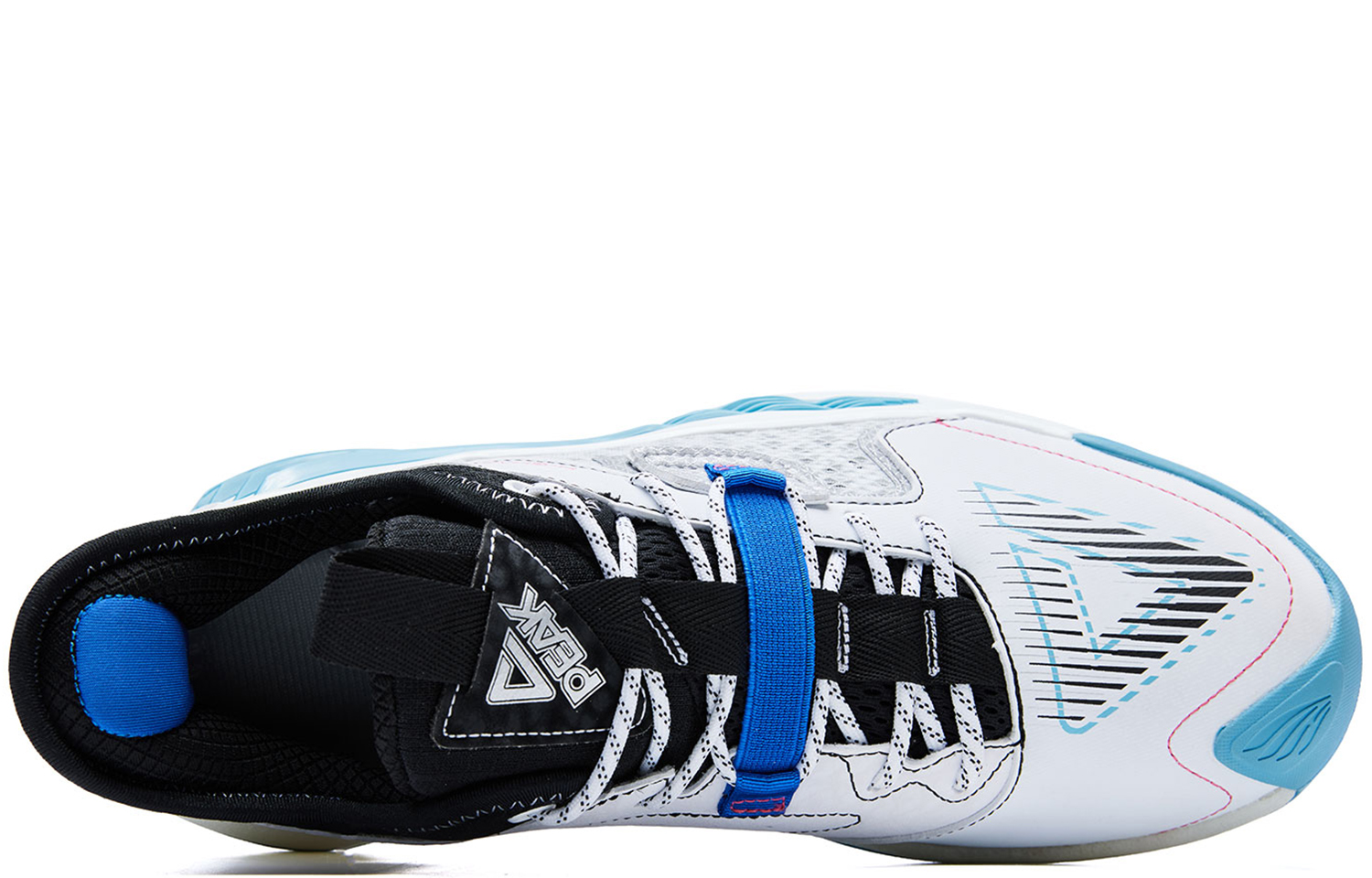 PEAK Basketball Shoes Men’s Low Top Baymax Sky Blue