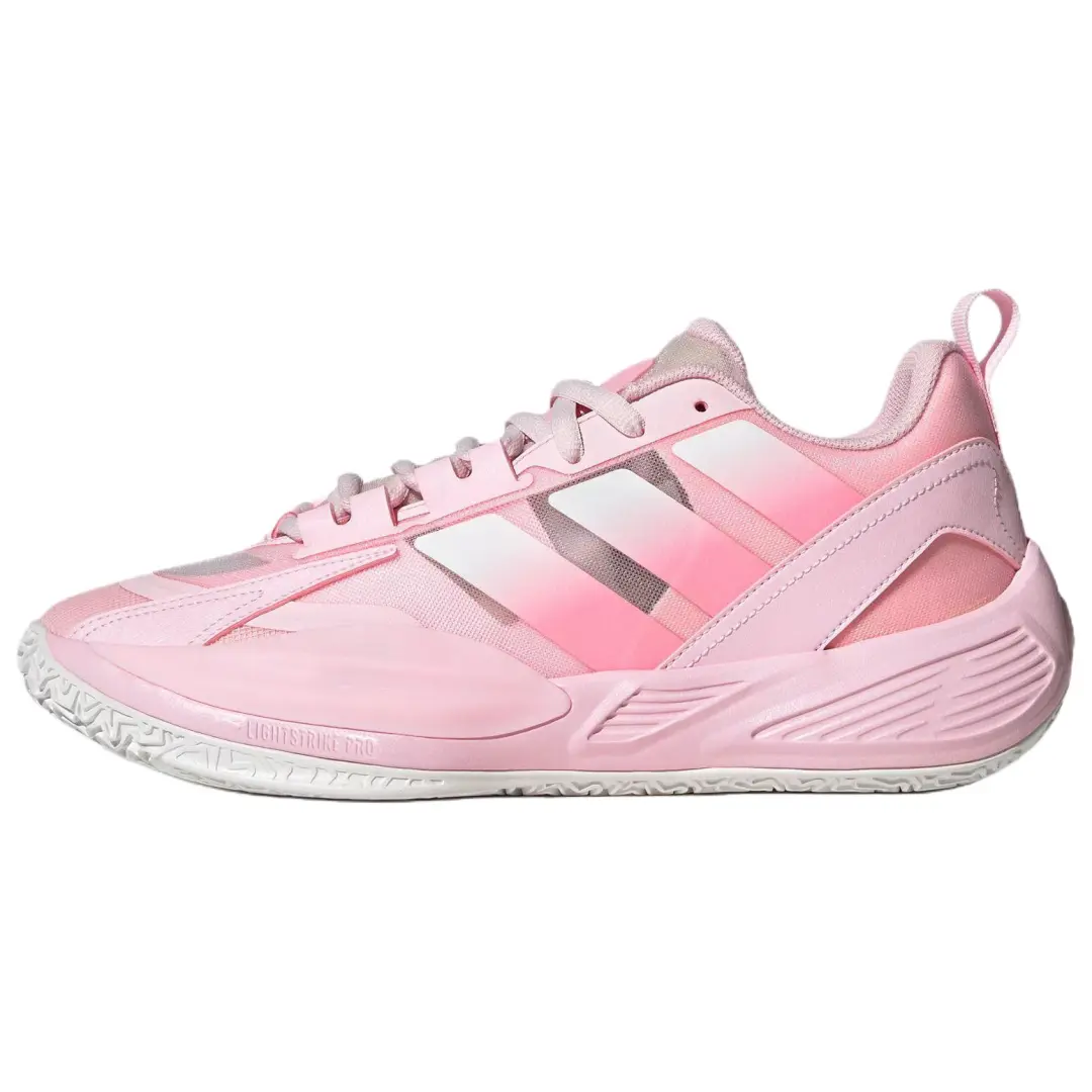 Adidas XENOBURST Fabric Breathable Rebound Low top Basketball Shoes Unisex Pink
