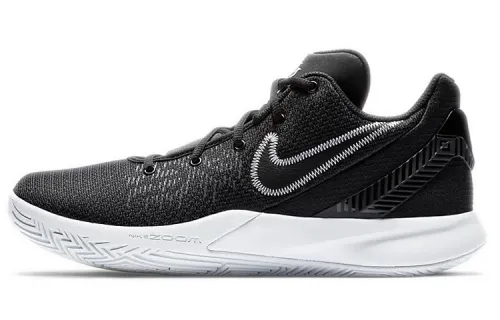 Nike Flytrap 2 Kyrie Fashionable and Versatile Shock Absorbing and Wrapping Low Top Practical Basketball Shoes Men's Black and White Hook Foreign Version
