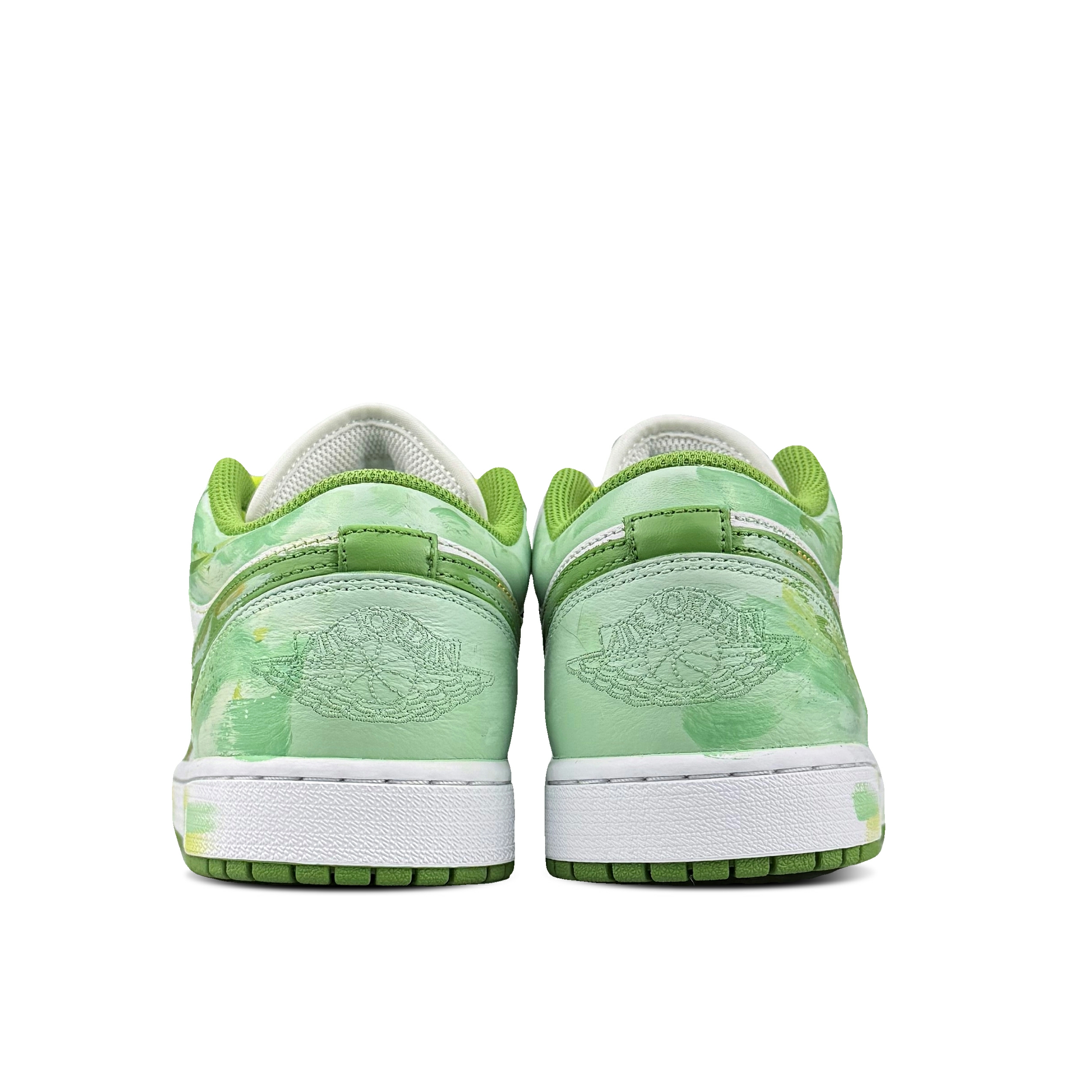 Jordan Air Jordan 1 Low top Vintage Basketball Shoes Unisex Mint Green