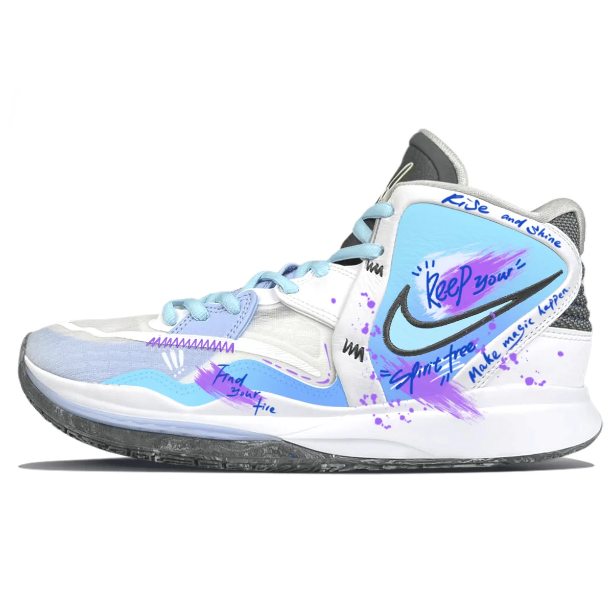 Nike Kyrie 8 Infinity Cushioning Slip Resistant Abrasion Resistant Coverage