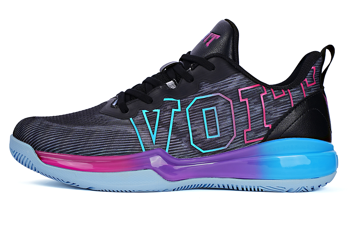 Voit Cushioning Coverage Rebound Abrasion Resistant Breathable Slip Resistant Low top Carbon Plate Basketball Shoes