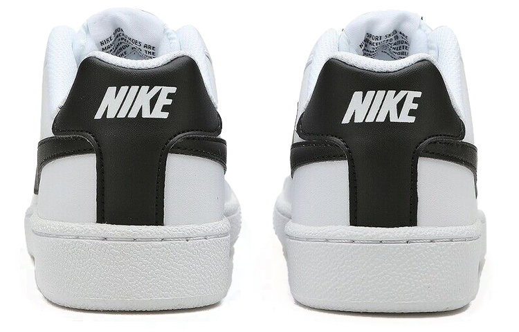 Мужские кроссовки Nike Court Royale SL (бело-черные) — фото 5