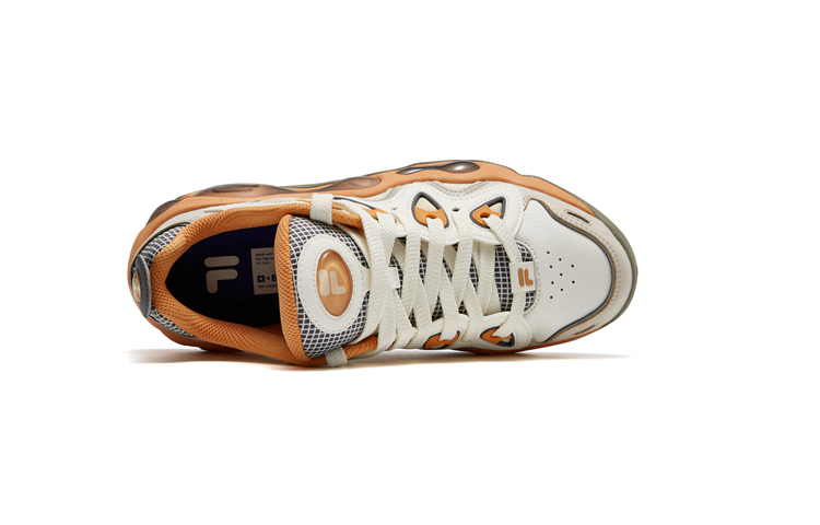 FILA FUSION Vertical Basketball Shoes ‘White Orange’ Women’s