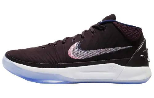 Nike Kobe AD Comfort Fabric Wear Resistant Low Top Basketball Shoes Men's Black