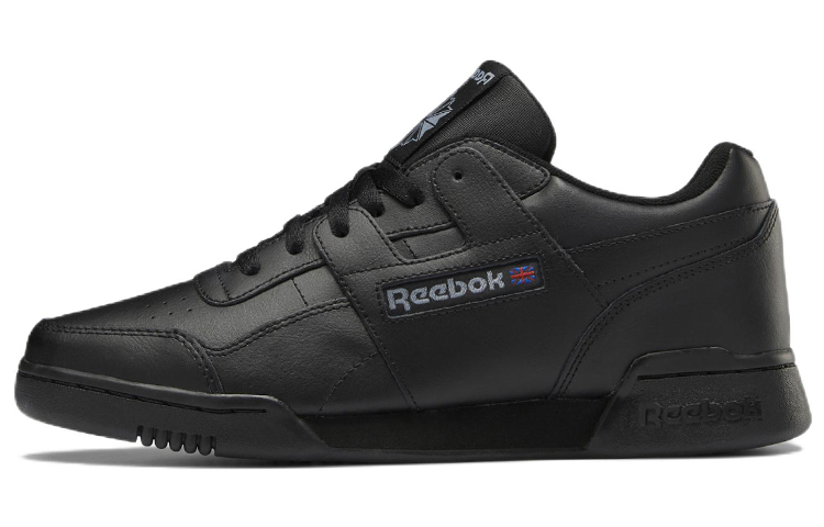 Reebok Workout Plus Casual Skateboarding Shoes 'Black'