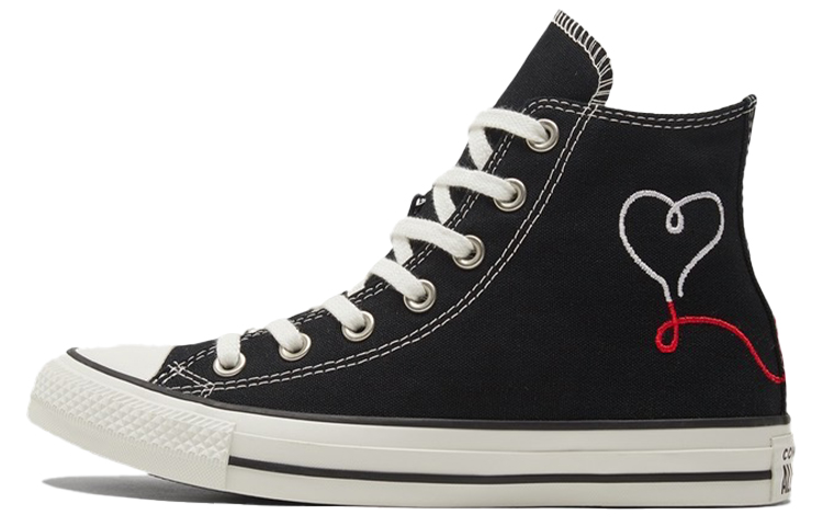 Высокие кеды Converse Chuck Taylor All Star Made with Love (черный)
