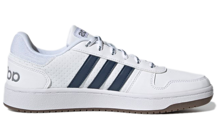 Кроссовки adidas neo Hoops 2.0 (бело-синие) — фото 2