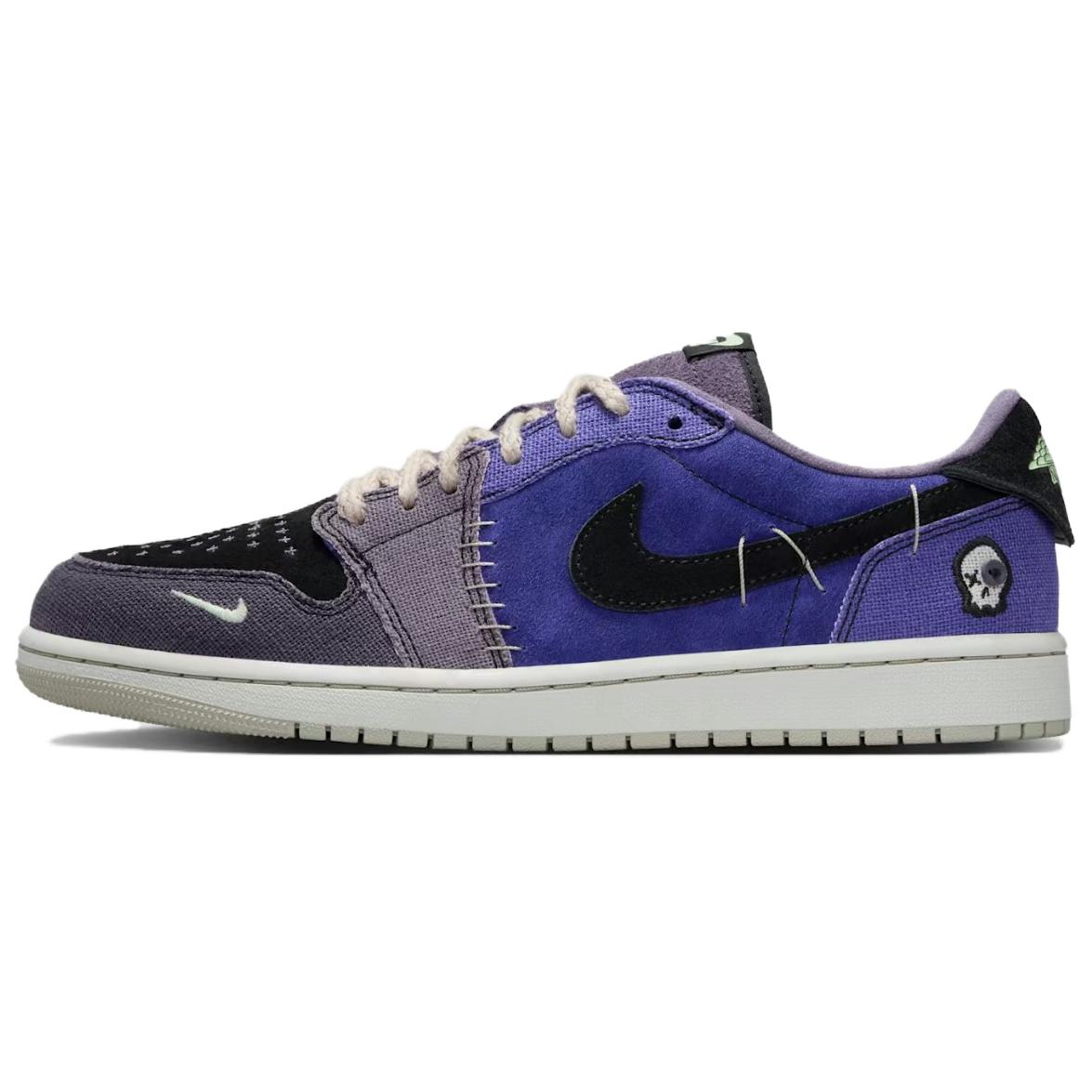 Мужские кроссовки Jordan Zion Williamson Air Jordan 1 Retro Low (темно-синие)