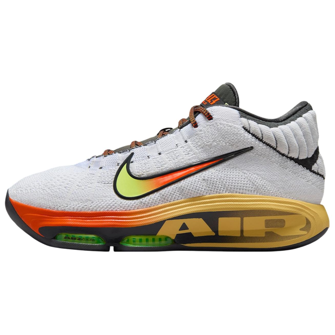 Nike G.T. Hustle 3 Abrasion Resistant Breathable Low top Basketball Shoes Unisex White