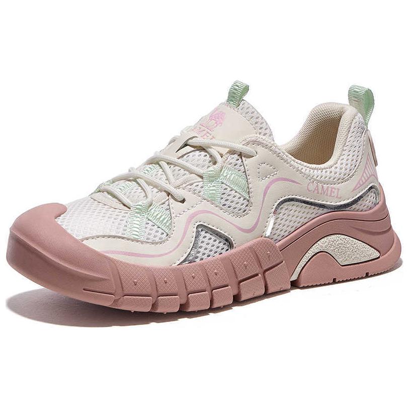 CAMEL Wear resistant, Non slip And Breathable Low top Mountaineering Shoes Women’s