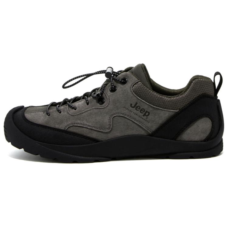 Jeep Abrasion Resistant Low top Hiking Shoes Men’s Carbon Gray