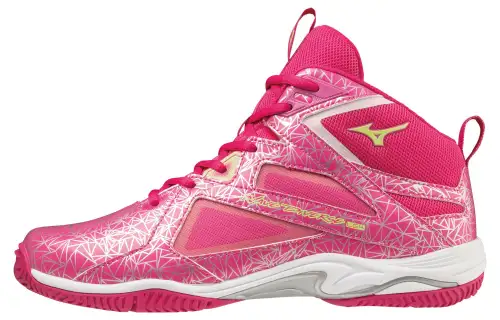Mizuno Wave Drive LG 4 Ltd Cushioning Abrasion Resistant Slip Resistant High top Training Shoes Unisex Pink