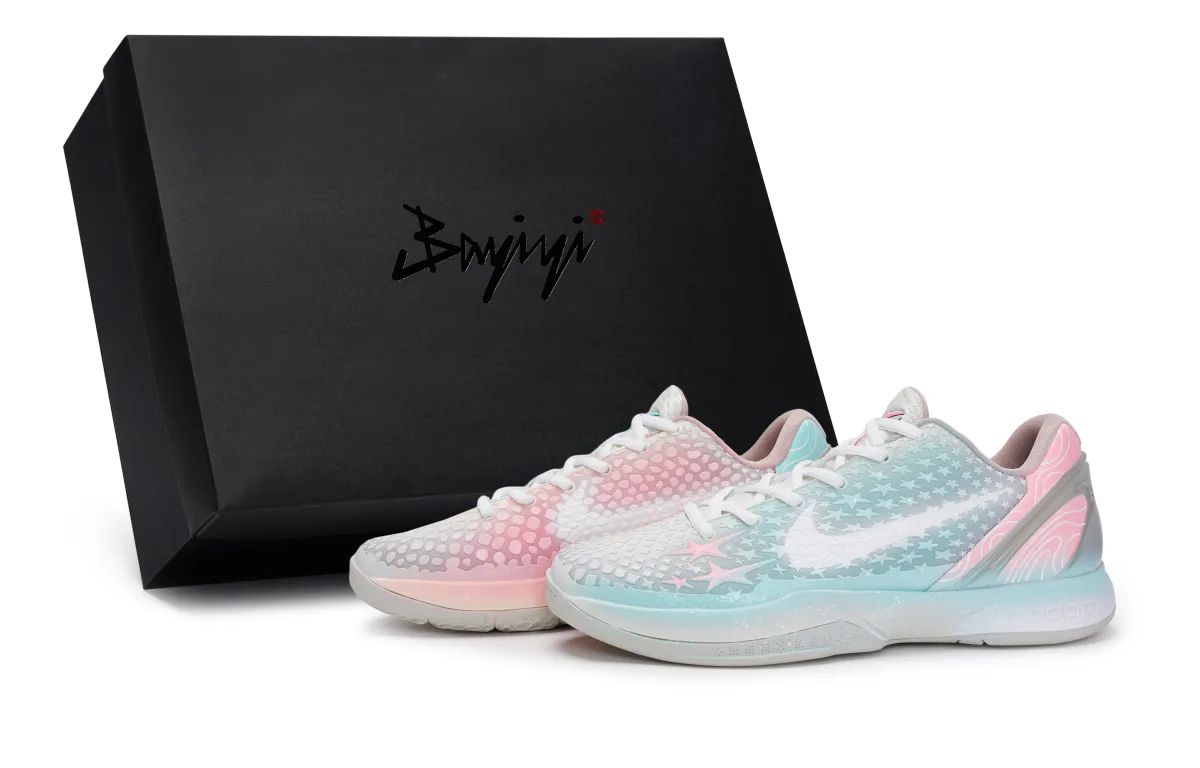 Nike Zoom Kobe 6 811 Manufacturing, Dragon Palace, Special Shoe Box Slip Resistant Abrasion Resistant