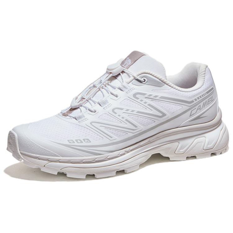 CAMEL Breathable, Lightweight, Slip Resistant Low top Mountaineering Shoes Men’s White Gray